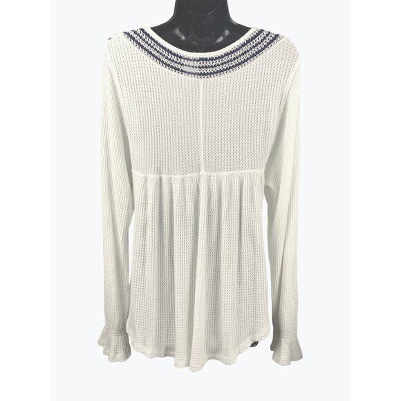 Free People long top womens M long sleeves top/ tunic - Picture 3 of 5